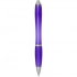 Nash RCS recycled plastic ballpoint pen with coloured barrel and grip (black ink)