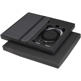 Подарочный набор: блокнот в твердой обложке Kern A6 и кошелек MagSafe