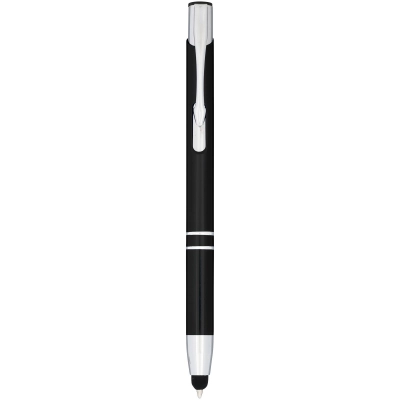 
                                                Moneta anodized aluminium click stylus ballpoint pen
                                                
