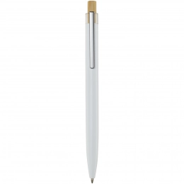 Nooshin's aluminum pen made from recycled materials.