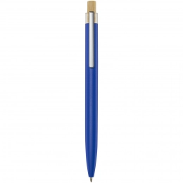 Nooshin's aluminum pen made from recycled materials.