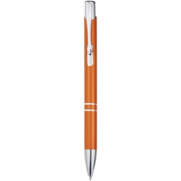 Шариковая ручка из переработанного алюминия Moneta (синяя паста)