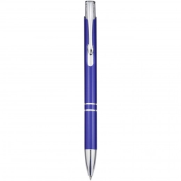 Шариковая ручка из переработанного алюминия Moneta (синяя паста)