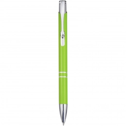 Шариковая ручка из переработанного алюминия Moneta (синяя паста)