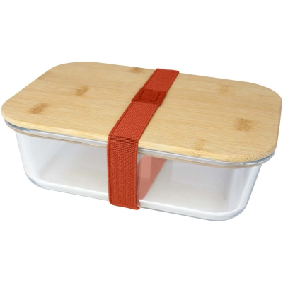 
                                                Roby glass lunch box with bamboo lid
                                                