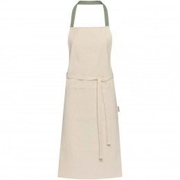 Фартук из переработанного хлопка Nia, плотность 200 г/м²