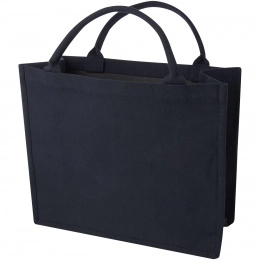 A shopping bag made of recycled material with a weight of 400 g/mÂ².