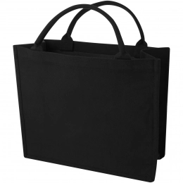 A shopping bag made of recycled material with a weight of 400 g/mÂ².