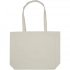 Weekender shopping bag made from recycled material with a weight of 400 g/m². Weekender shopping bag made from recycled material with a weight of 400 g/m².
