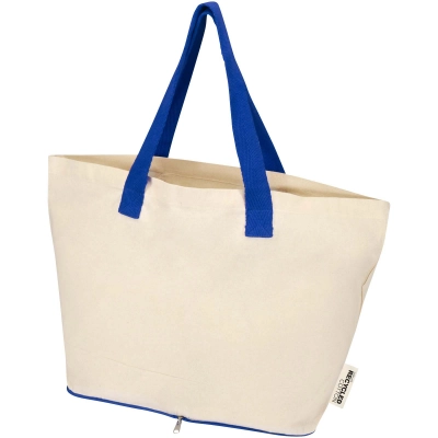 
                                                Sierra 140 g/m² GRS recycled foldable cotton tote bag 7L
                                                