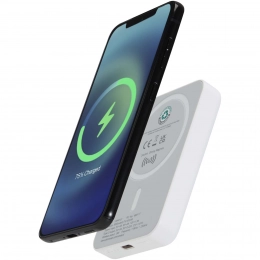 Acrab магнитный беспроводной повербанк 5000 мАч 15 Вт с поддержкой 20 Вт PD - изготовлен из переработанного пластика