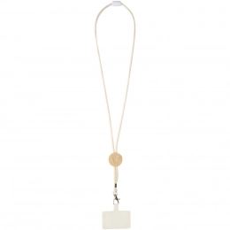 Adhab smartphone lanyard with bamboo details