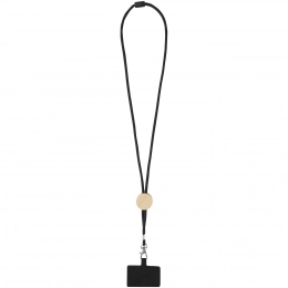 Adhab smartphone lanyard with bamboo details