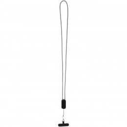 Шнурок для смартфона Anser из переработанного пластика с встроенным кабелем 5-в-1 на 27 Вт