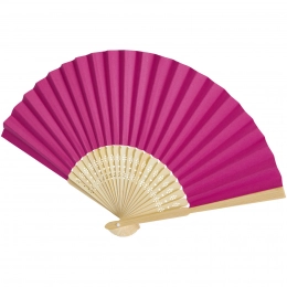 Carmen used a hand fan.