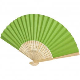 Carmen used a hand fan.