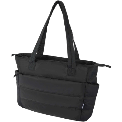 
                                                Puffer 15.6 inch GRS recycled laptop tote bag 18L 
                                                