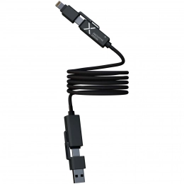 Зарядный кабель SCX.design C59 100W с магнитным креплением из силикона