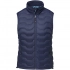Epidote women's insulated vest made from recycled materials, with GRS certification.