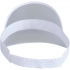 Bright cap with transparent visor 