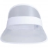 Bright cap with transparent visor 