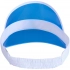 Bright cap with transparent visor 