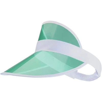 
                                                Bright cap with transparent visor 
                                                