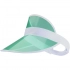 Bright cap with transparent visor 