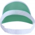 Bright cap with transparent visor 