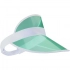 Bright cap with transparent visor 