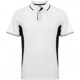 Унисекс спортивное поло с коротким рукавом Montmelo