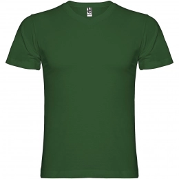 Мужская футболка с коротким рукавом и V-образным вырезом 