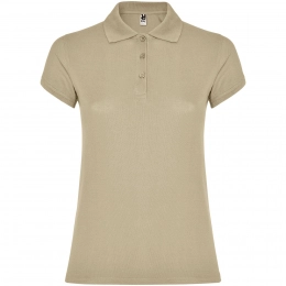 Star short sleeve women's polo