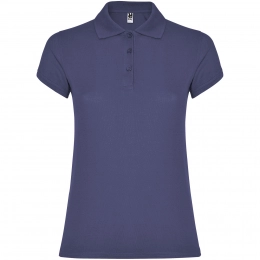 Star short sleeve women's polo