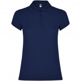 Star short sleeve women's polo