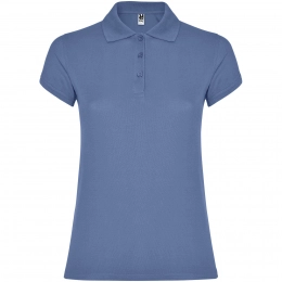 Star short sleeve women's polo