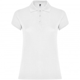 Star short sleeve women's polo