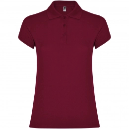 Star short sleeve women's polo