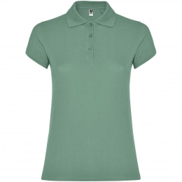 Star short sleeve women's polo