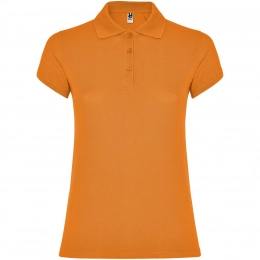 Star short sleeve women's polo