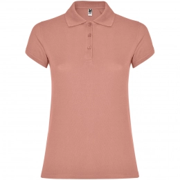 Star short sleeve women's polo