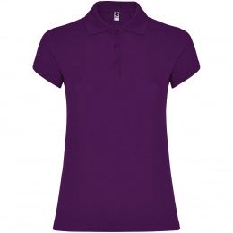Star short sleeve women's polo