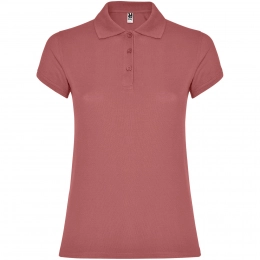 Star short sleeve women's polo