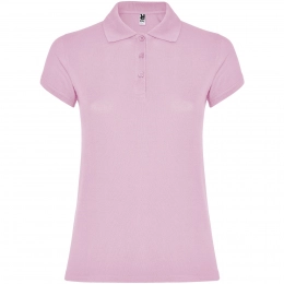 Star short sleeve women's polo