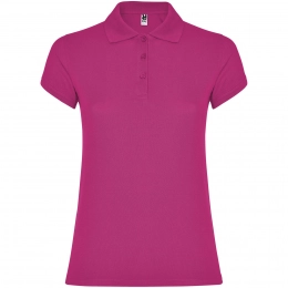 Star short sleeve women's polo