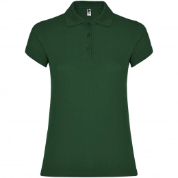 Star short sleeve women's polo