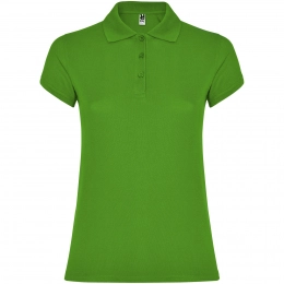 Star short sleeve women's polo