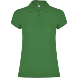 Star short sleeve women's polo
