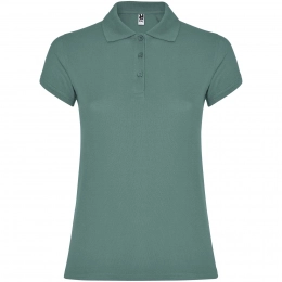 Женское поло с коротким рукавом 