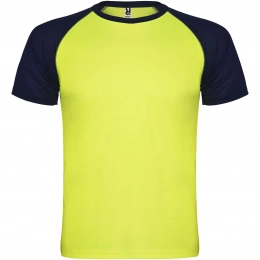 Универсальная спортивная футболка с коротким рукавом 